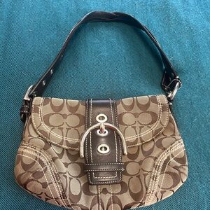 Coach-small brown purse